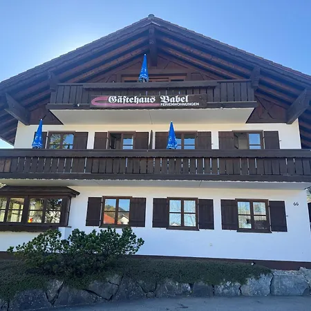 Gaestehaus Babel Apartman Pfronten